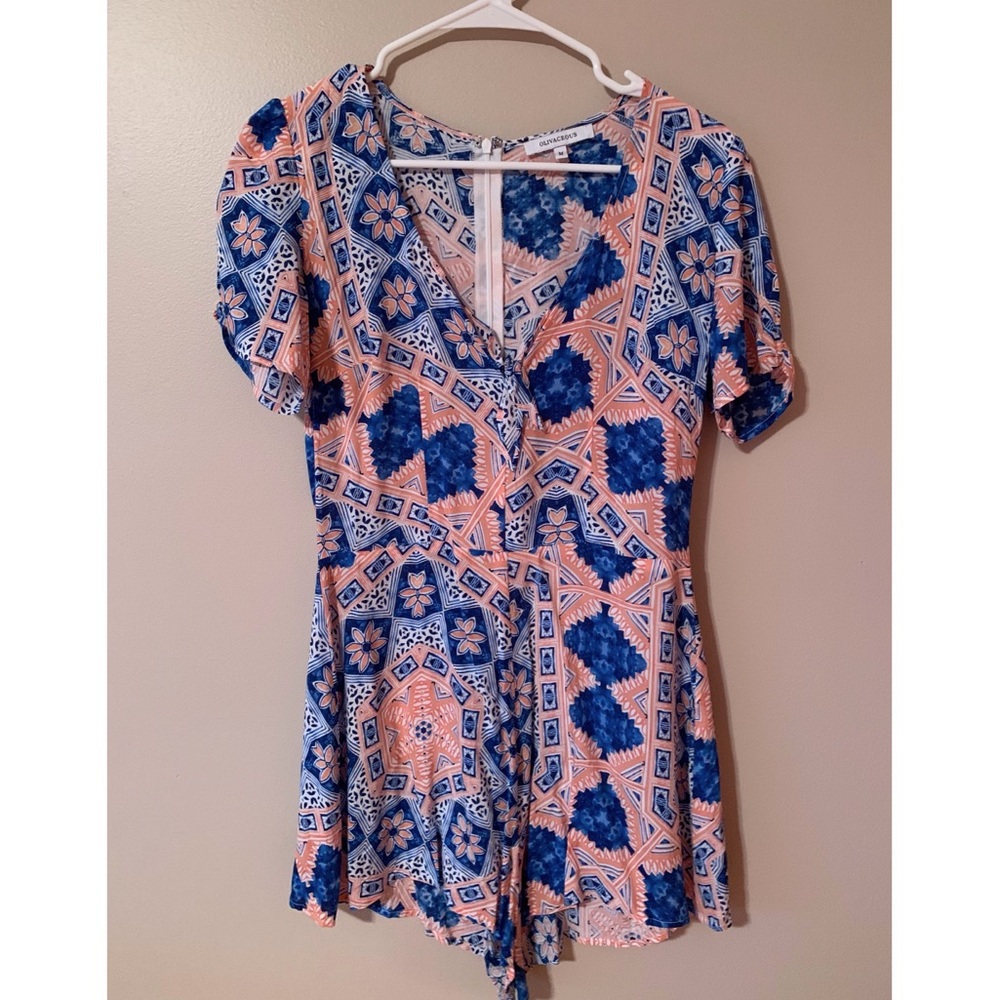 Fun pattern Romper